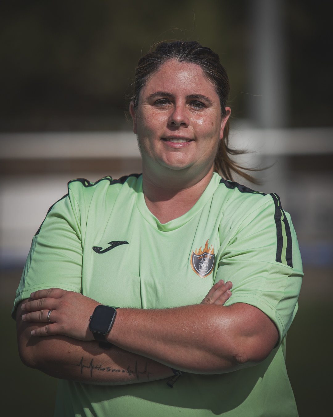 Sara Ceballos, Entrenadora técnica de On Fire Football Academy