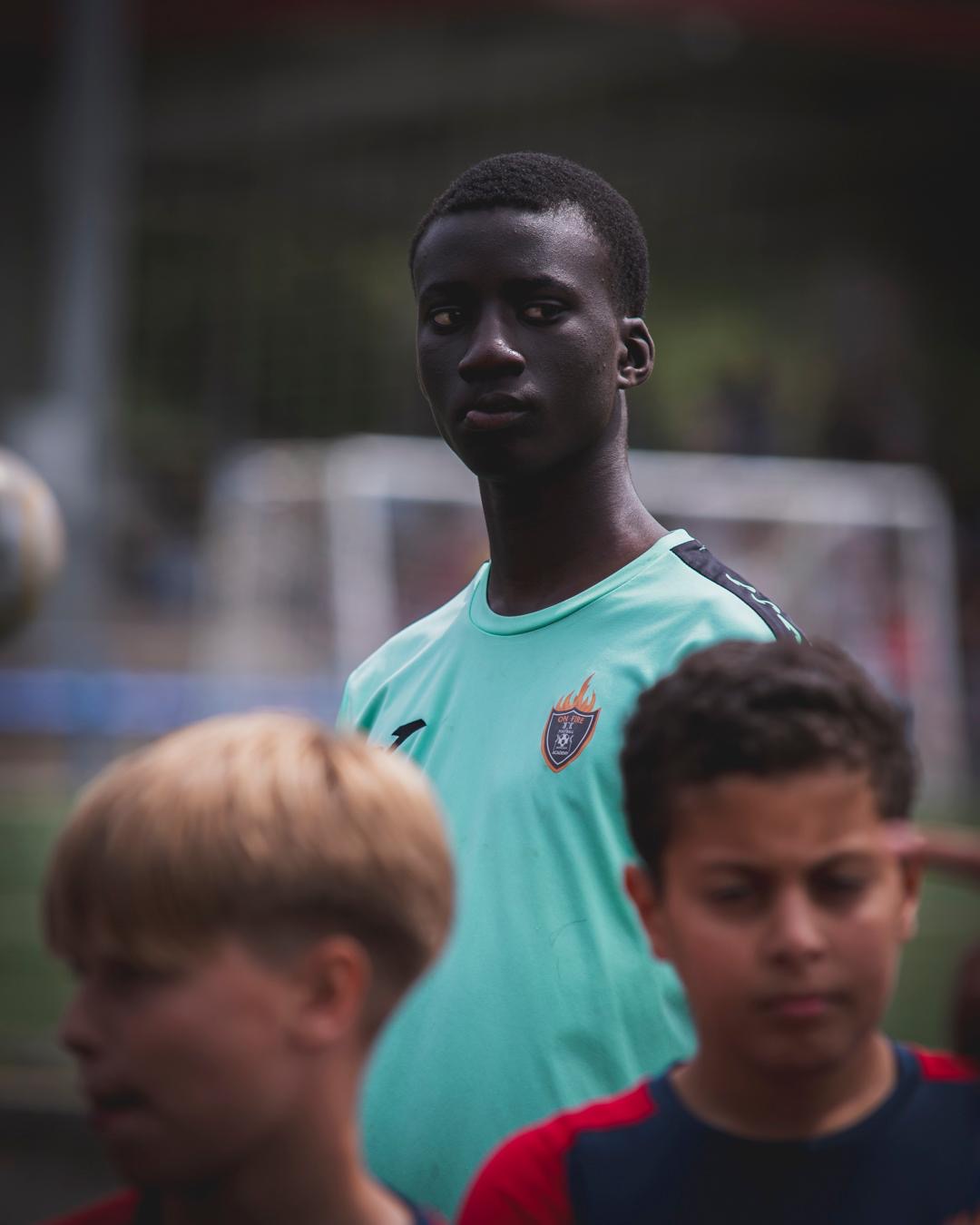 Moustapha Kane, entrenador de On Fire Football Academy